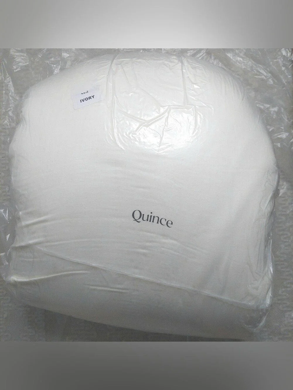Quince Organic Airy Gauze Ivory Dream Quilt! King/ Cal King (612)